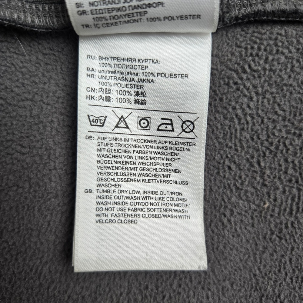 Salomon Black Full Zip Softshell‎ Jacket Performance Outdoor Women Medium - Picture 10 of 10